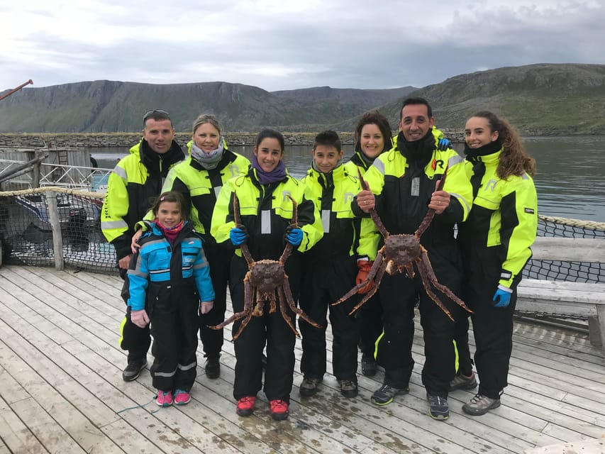 Honningsvåg: North Cape King Crab & Arctic Wildlife Safari - Nordvågen fish factory: a working look at seafood for export