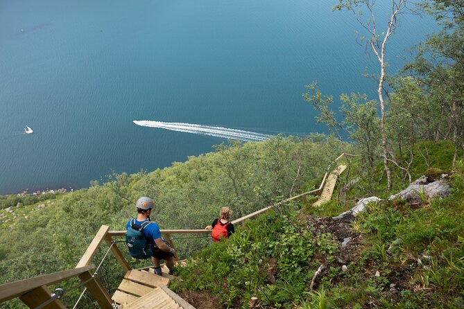 Hornelen Via Ferrata Wall of Witches Climbing Adventure - Difficulty choices: lighter first-time options exist