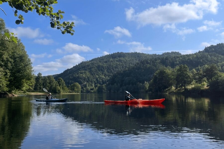 Kristiansand: Otra River Kayaking Adventure - From Nature Norway office to Mosby: how the day stays simple