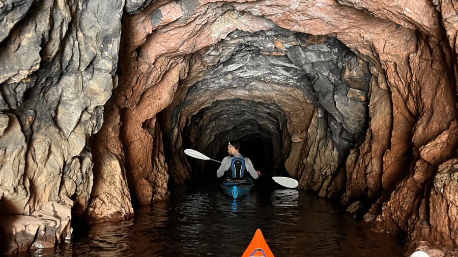 Kristiansand: Otra River Kayaking Adventure - The Otra stretch in Kristiansand: mountains, old farms, and the city arriving