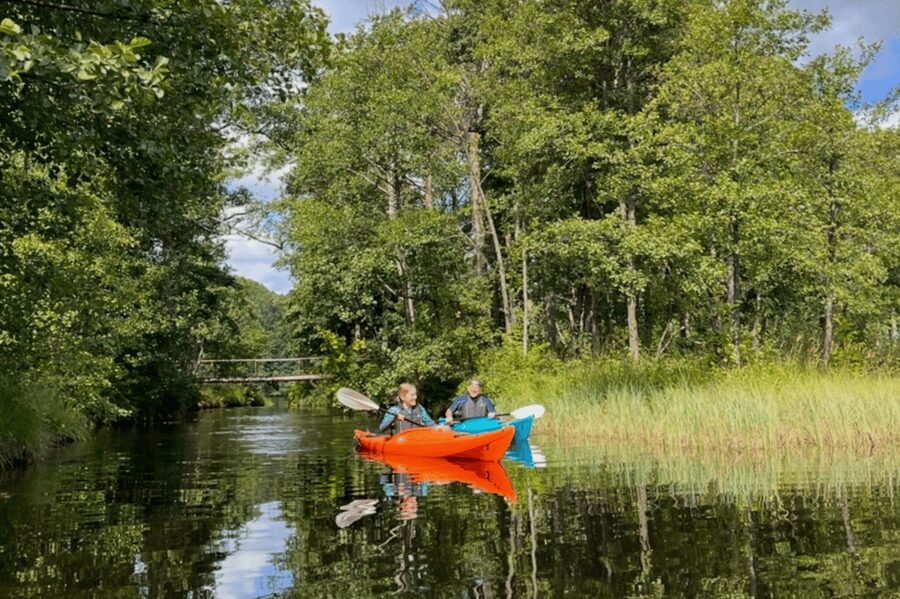 Kristiansand: Otra River Kayaking Adventure - The cave moment: why the secret stop depends on water level