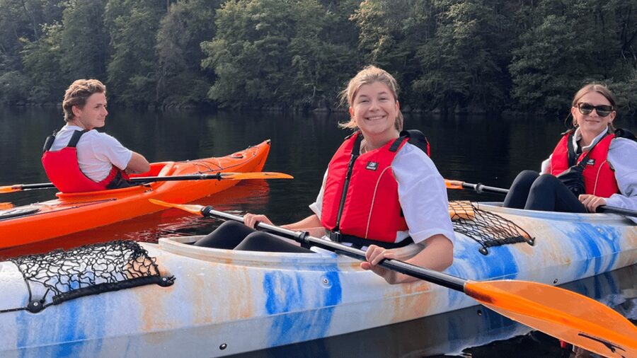 Kristiansand: Otra River Kayaking Adventure - Getting dressed for splash, wind, and Norwegian weather