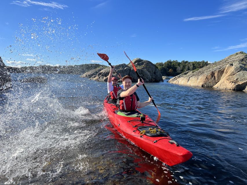 Kristiansand: Scenic Double Sea Kayak Tour around Odderoya - Guest harbor start: equipment, safety basics, then off to Odderøya