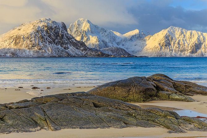 Lofoten Highlights Photo Tour - Henningsvær & Haukland - Henningsvær Fishing Village: Harbor Colors and the Football Field on Rocks