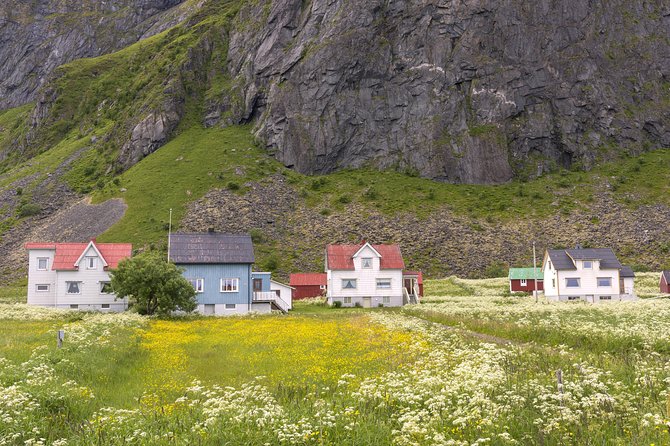 Lofoten Summer Panoramic Tour - Henningsvær: fishing village charm plus a quirky landmark