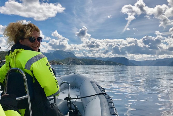Lysefjord RIB Safari from Stavanger - Lysefjord for 30 minutes: the stop that earns its place
