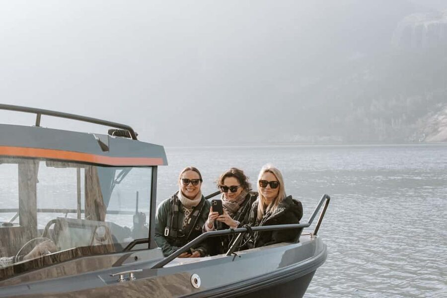 Lysefjord (Stavanger): Boattrip to Preikestolen from Forsand - Stop at Fantahala, Rogaland: guided moments with a sense of place