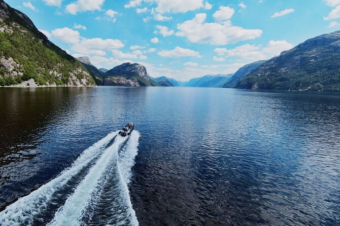 Lysefjorden & Pulpit Rock RIB-Safari from Stavanger - Lysefjord in 2 Hours: Fjord of Light, Waterfalls, and Wildlife