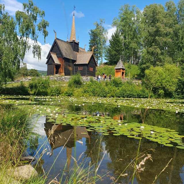 Maihaugen Museum/The Norwegian Olympic Museum, Lillehammer. - Outdoor time travel: centuries of buildings and the Garmo stave church