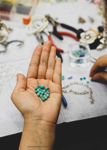 Maral Kunst : Jewelry Bar Experience (Jewelry Making) - The gallery tour and Maral’s expert guidance: how creativity gets unstuck