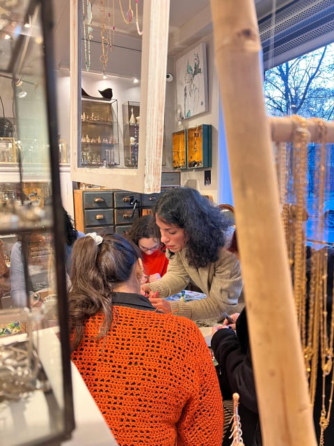 Maral Kunst : Jewelry Bar Experience (Jewelry Making) - Cozy studio snacks, plus the take-home gift and next-purchase code