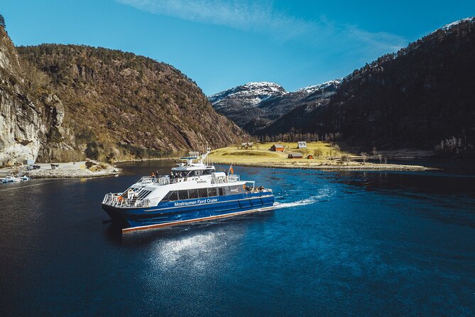 Mostraumen Fjord Cruise - the local operator - The Nordhordland Bridge: A Landmark of Engineering and Fjord Scale