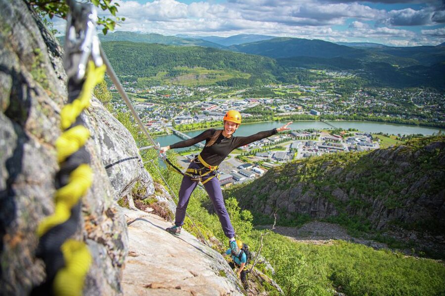 Mountain-climbing adventure in Mosjøen Via Ferrata - Why Øyfjellet via ferrata feels like real mountain time