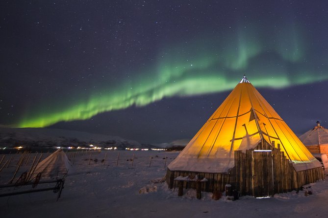 Night Reindeer Sledding with Camp Dinner and Chance of Northern Lights - The 15 to 20 Minute Reindeer Sleigh Ride: Short, Slow, and Weather Sensitive