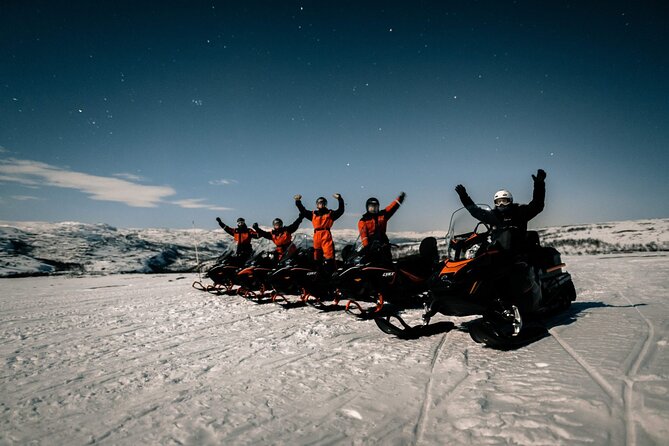 Northern Lights Adventure By Snowmobile - The climb to Beskardes: old postal road energy and big sky views