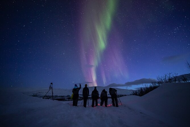 Northern Lights Expedition Tromsø - 6 people - Arctic Photo Guide - How long the tour lasts: why 5 to 9 hours is normal