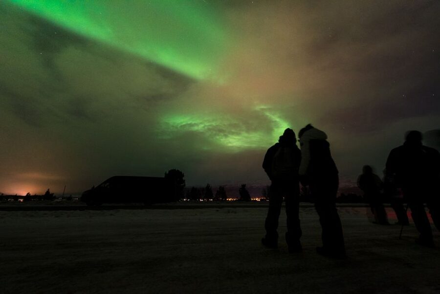Northern lights Tromsø - small group tour with local guide - Meeting point at Magic Ice Bar, then leaving Tromsø lights behind