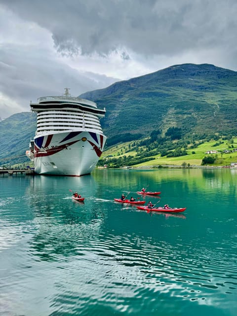 Olden: Experience Beginner-friendly Fjord Kayaking - Olden Fjord Kayaking near the cruise dock, without the fuss