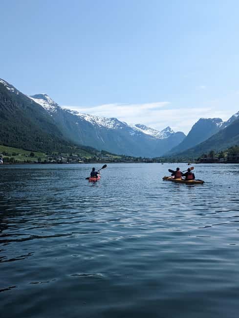 Olden: Guided beginner friendly fjord kayaking.Local company - Key Highlights You Should Know Before You Go