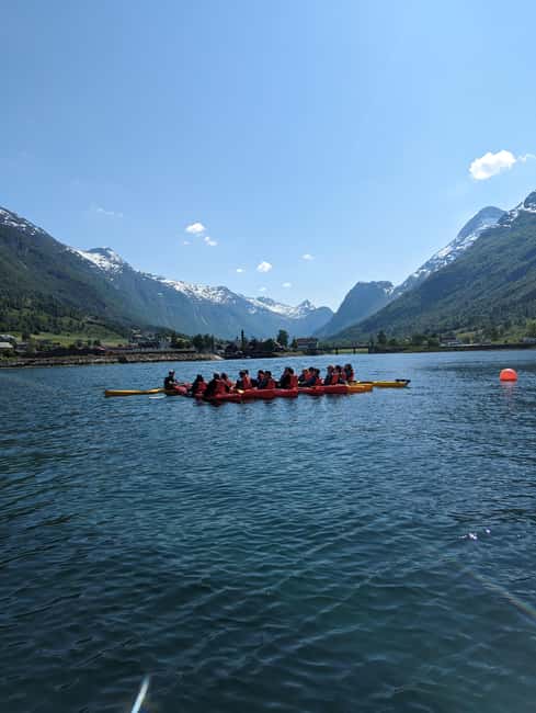 Olden: Guided beginner friendly fjord kayaking.Local company - Getting On the Water in Olden, Without the Usual Hassle