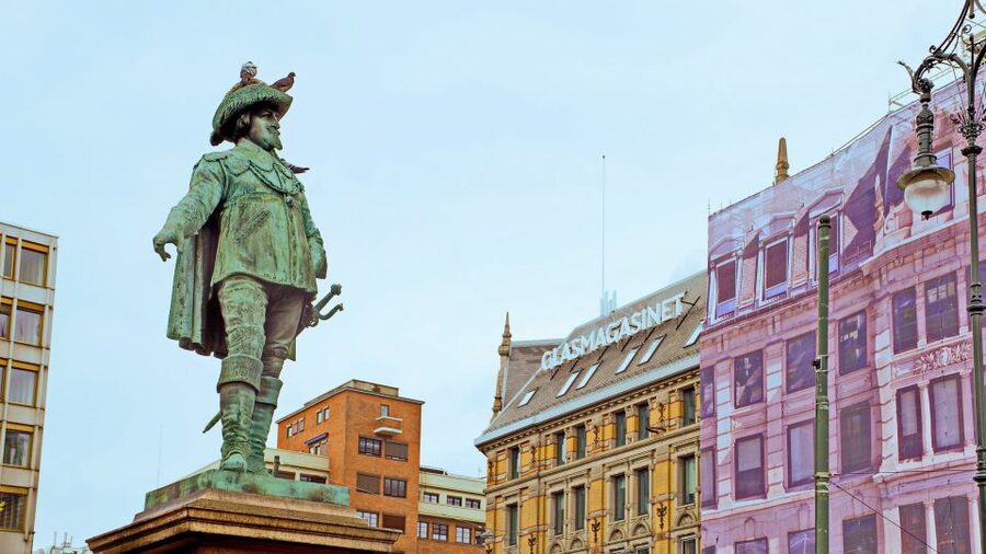 Oslo: Best of Oslo Walking Tour - P.A. Munch, Paleet, and getting your bearings in Sentrum
