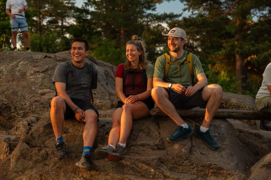 Oslo: Best View of the Oslofjord Hike - The Descent Back Through the Forest and Metro Finish