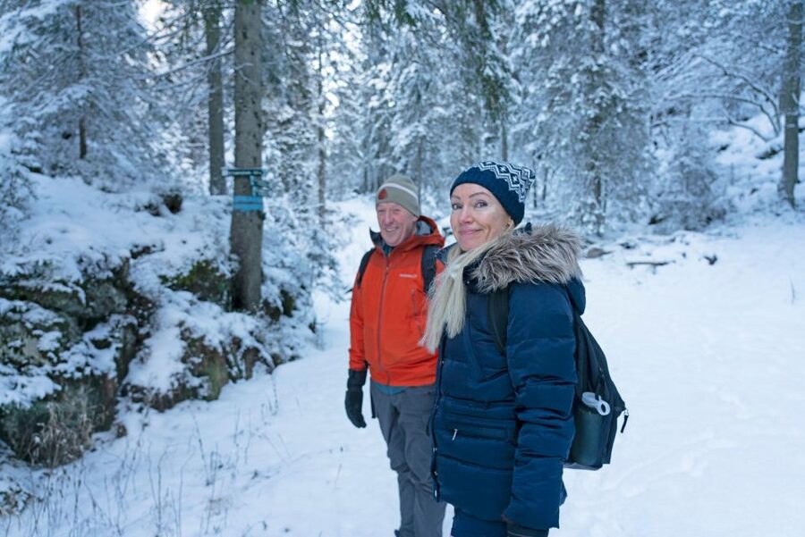 Oslo: Best View of the Oslofjord Winter Edition - Vettakollen Summit Break: The View You Came For