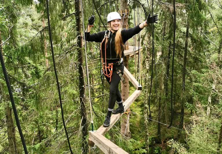 Oslo: Day ticket to Oslo's favourite Climbing Park - What to Bring, What Not to Wear, and Simple Ways to Feel More Confident