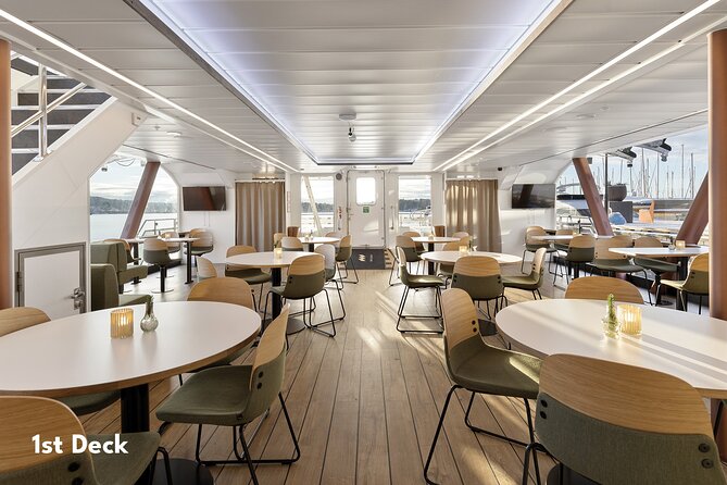 Oslo fjord 3-Course Dinner Cruise with Live Music - Comfort, seating views, and timing tips for a smoother evening
