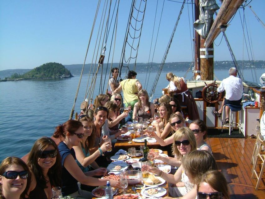 Oslo Fjord Evening Live Rock music cruise with Shrimp buffet - Live Rock Meets the Oslo Fjord on a Traditional Sailing Ship