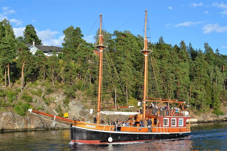 Oslo: Fjord Mini Cruise by Wooden Sailing Ship - The Oslofjord loop: what you see and how to watch it