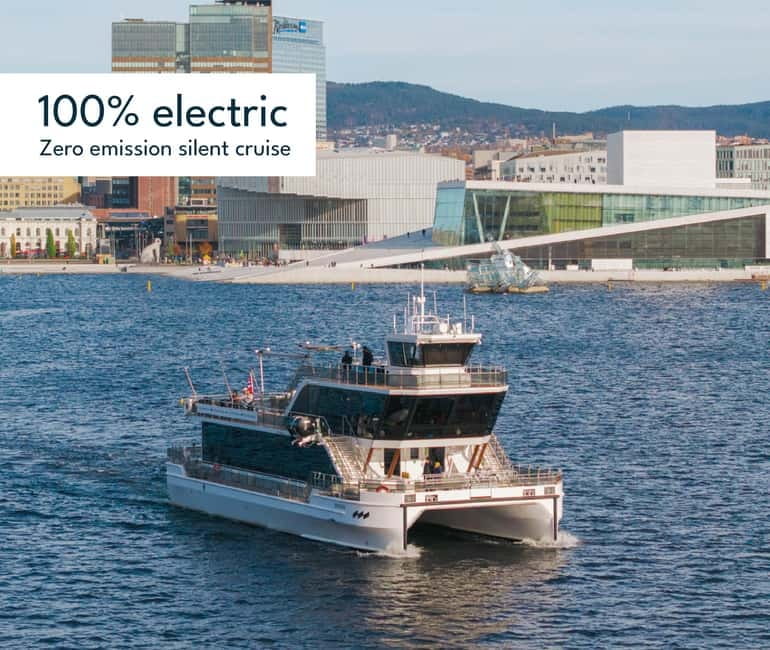 Oslo: Guided Sightseeing Fjord Cruise on Premium Silent Boat - Ms Brisen and the Oslofjord vibe: silent power, close-up landmarks