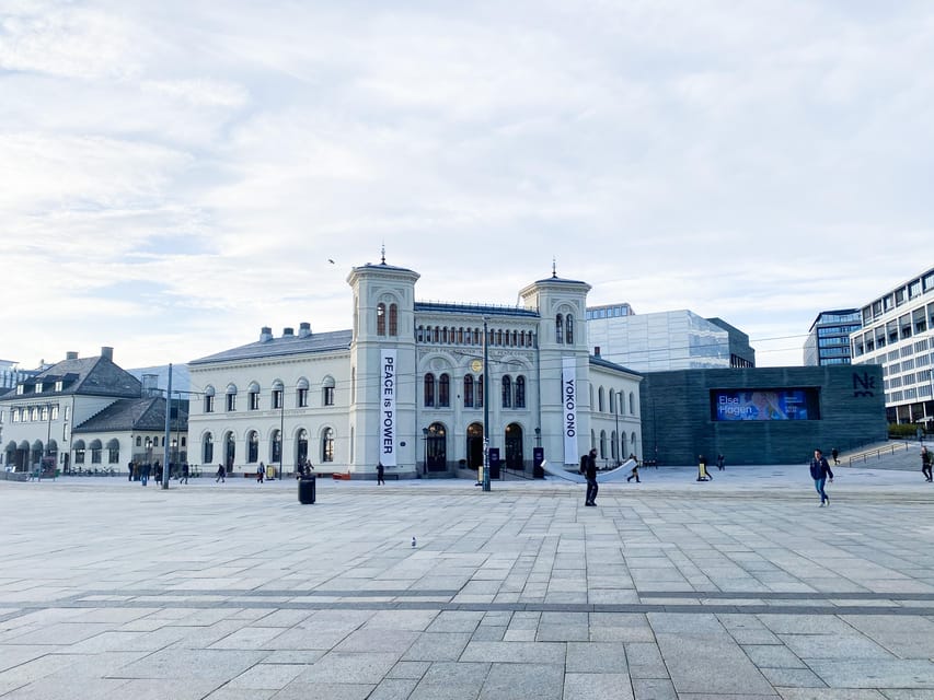 Oslo Walking Tour with Passionate Founder, Shared or Private - Where the Tour Starts: Skapning fra Iddefjord by Deichman Bjørvika