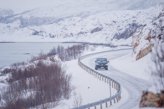 Private Arctic Fjord Roadtrip with Scenic Picnic from Tromso - Kvaløya stop: arctic beaches, mountains, fjords, and frozen lakes