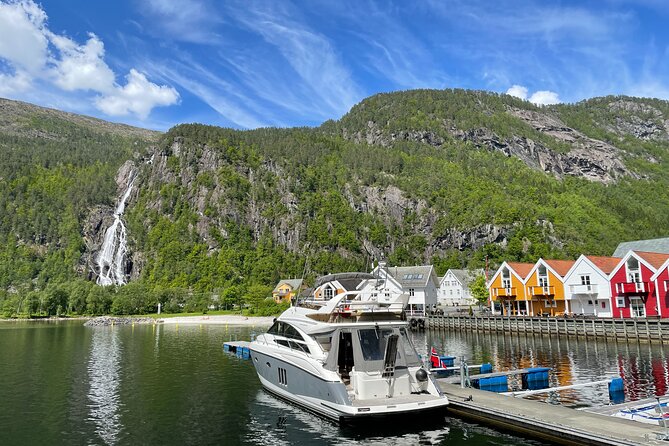 Private Fjord and waterfalls cruise to Modal- Mostraumen - Key things that make this private Bergen fjord cruise special
