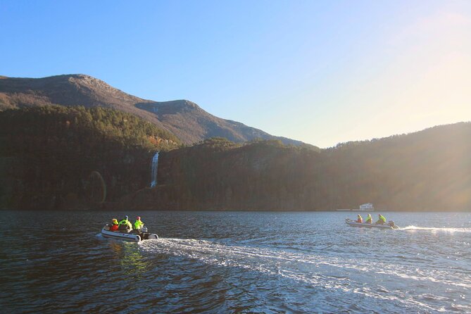 Private Fjordcruise by Luxury Pontoon Boat - Bergen Fjords - Price and value: what $784.45 per person buys you