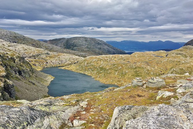PRIVATE GUIDED TOUR: Folgefonna Glacier roundtrip from Bergen, 8 hours - Norheimsund and the fjord ferry moment on the Hardangerfjord