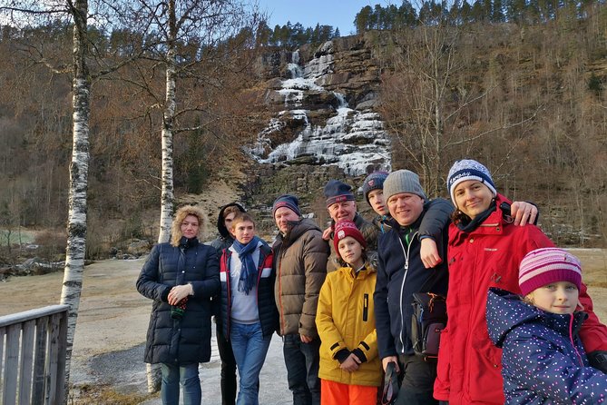 PRIVATE GUIDED TOUR: Norway's Highlights – Viking Special, 11-12 hours – WINTER - Waterfalls on cue: Tvindefossen, Stalheimsfossen, Sivlefossen
