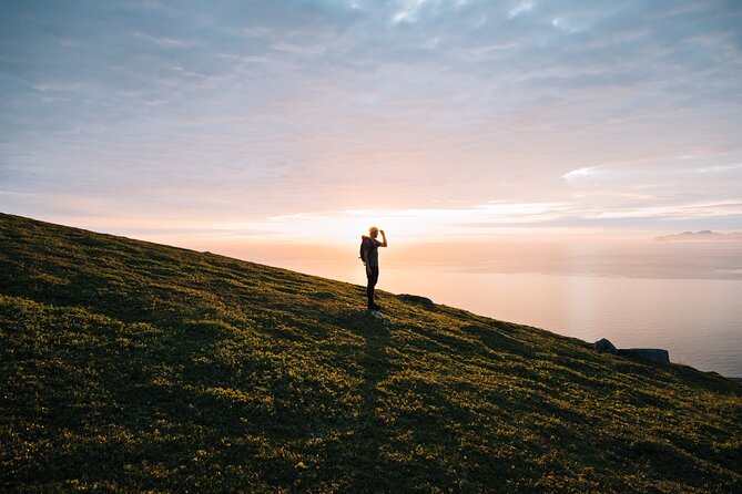 Private Midnight Tour To Gimsøya - Bonfire, hot drinks, and the included vegetarian hot dog