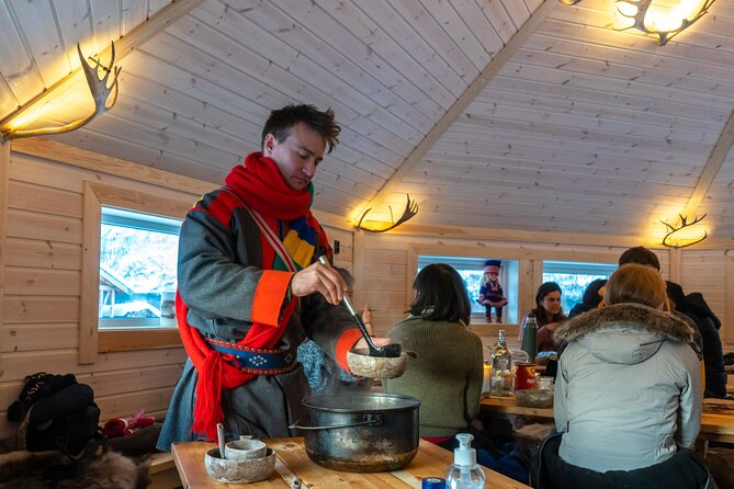 Reindeer Sledding and Feeding with Chance of Northern Lights Tromso - Tromso Lapland Camp: Reindeer Sledding and Feeding Close Up