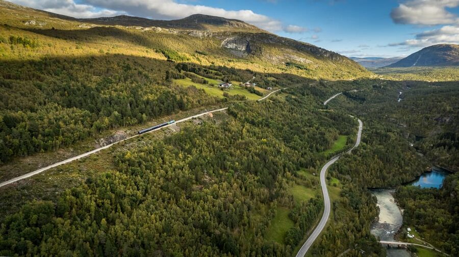Romsdalen: Rauma Railway Golden Train with Guide - Trollveggen: When Vertical Cliffs Become the Background