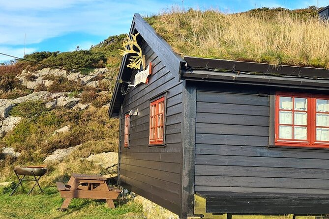 Scenic tour to Steinsfjellet, locals at Kringsjå & Rising Tide - The short walk from the lookout to Kringsjåhytta