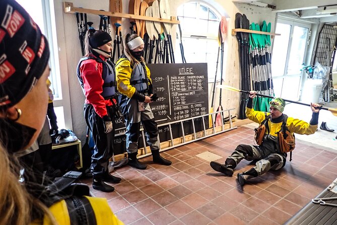 Sea Kayaking In Ålesund - Getting started at Brunholmen: gear, safety talk, and first strokes