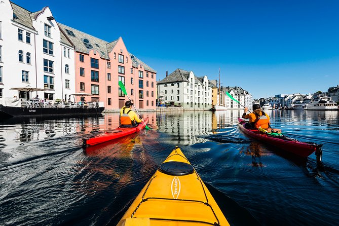 Sea Kayaking In Ålesund - The route: paddling Ålesund’s waterways plus photo stops