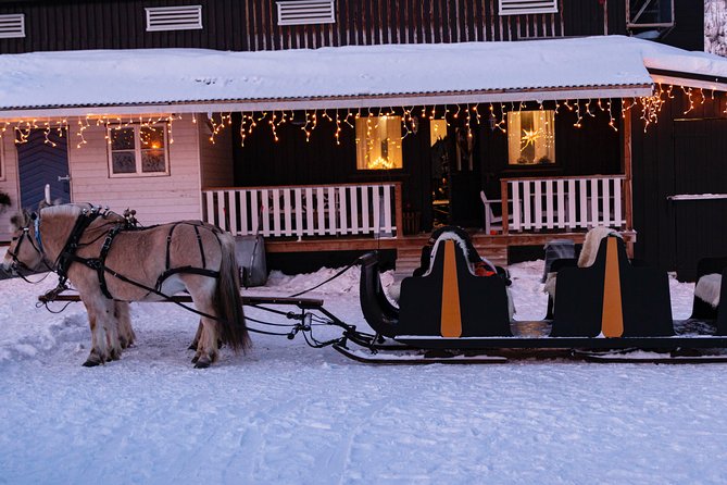 Sleigh Ride w/ Tapas Meal - Experience Arctic Farm Life - The sleigh ride details that make it actually enjoyable