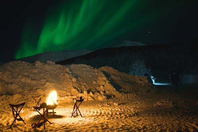 Small Northern Lights Tour Max 8 Guests Pickup and Photography - Stop in Tromsø, then the real experience happens after the first drive