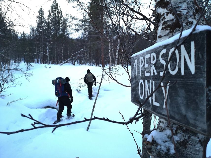 Snowshoeing Adventure to the Enchanting Frozen Waterfall - The Meet Point at Canyon Hotell, Then Straight to the Trail