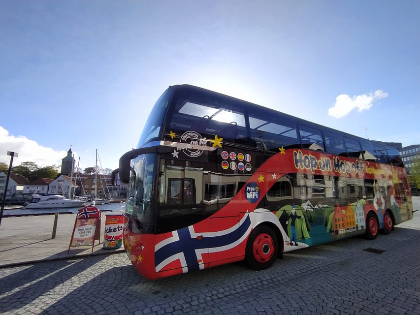 Stavanger: 24-Hour Hop-On Hop-Off Bus Pass - The Audio Guide Makes the Route Click (And You Can Choose Your Language)