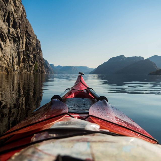 Stavanger: Lysefjord Kayak Safari (Waterfalls & Pulpit Rock) - Key moments you’ll remember