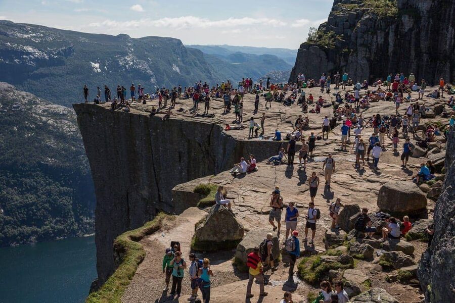 Stavanger: Preikestolen (Pulpit Rock) Hike with Local Guide - The transfer through the world’s deepest subsea tunnel